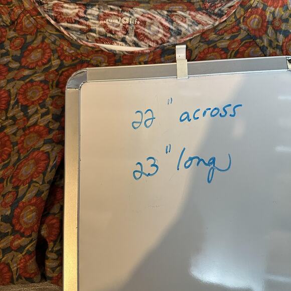 Natural Life Shirt Womens XL Boho Floral Lightweight Long Sleeve Pullover Top - Picture 9 of 9